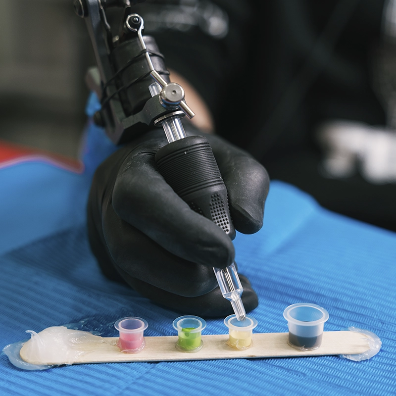 neutralización y corrección de microblanding o micropigmentación